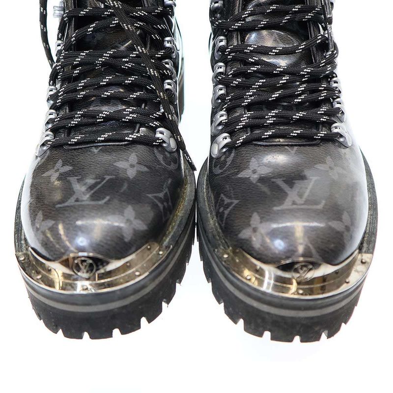 Louis Vuitton 18aw Outland Line Monogram Boots Black 7