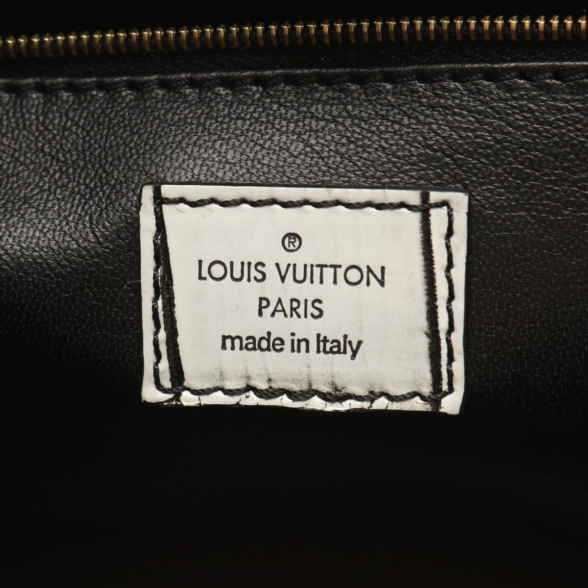 Louis Vuitton Handbag Light Gray Leather 2-Way — view 4