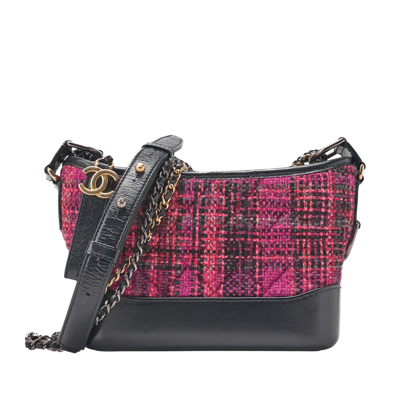 Chanel Chain Shoulder Bag Matelasse Gabrielle De Chanel Silver And Gold