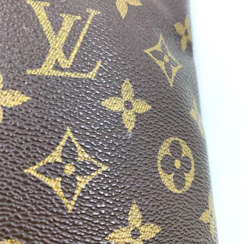 Louis Vuitton Musette Salsa Long Strap Monogram Leather × PVC Brown Shoulder