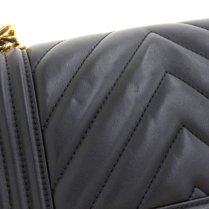 Chanel V-Stitch Mini Boy Shoulder Bag