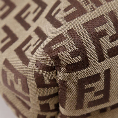 Fendi Zucchino 8bh022 Canvas Brown Women's Tote Bag