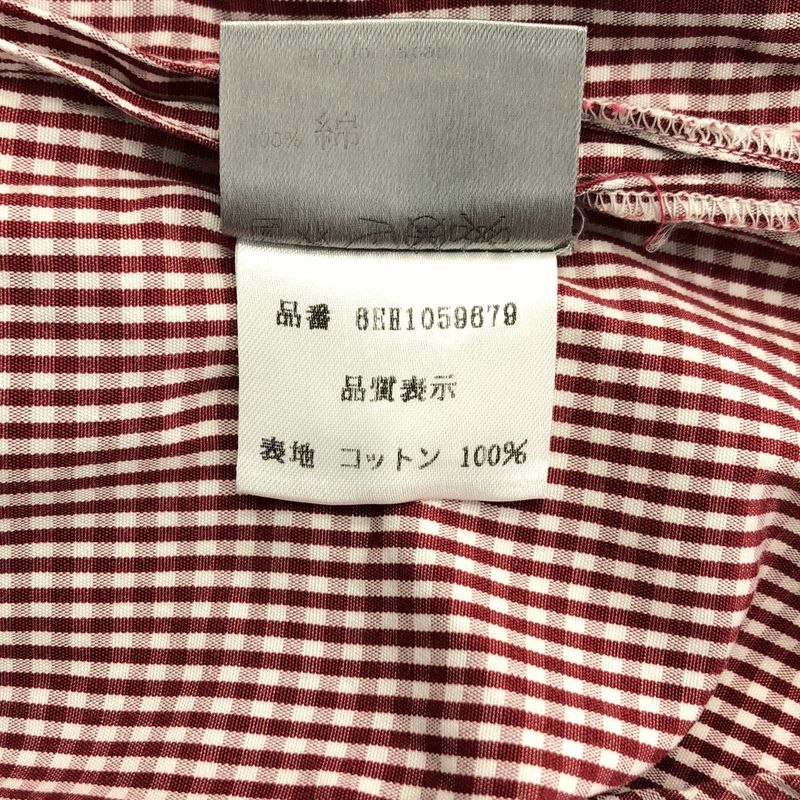 Dior Homme Dior Homme | 2006ss | Eddy Period Gingham Check Sleeveless Shirt |