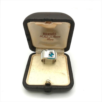 Hermes Candy Ring Blue