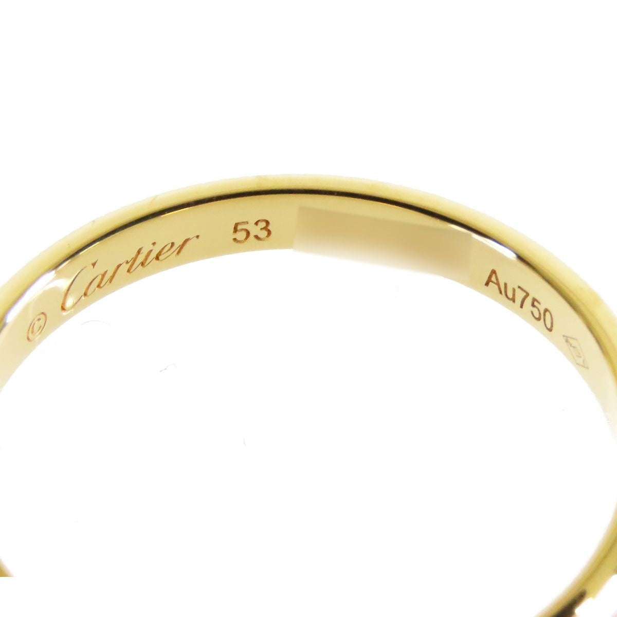 Cartier 1895 Wedding Band Ring Yellow Gold 18k — view 4