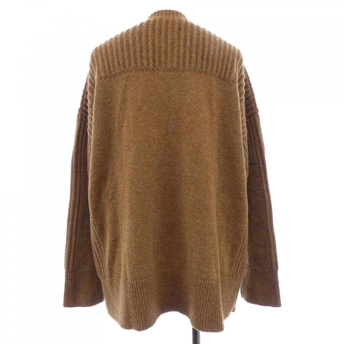 Chanel Cardigan Cashmere Brown Sheer — view 2