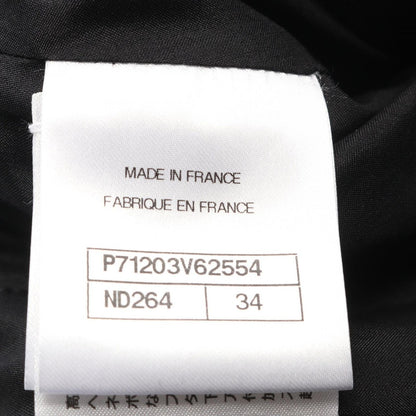 Chanel Skirt CC Logo Button Wool — view 5