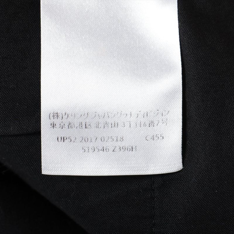 Gucci '17 Cotton Pants Men's 50 519546 Black Made In Italy