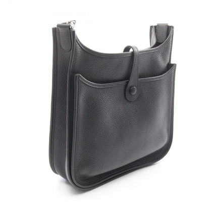 Hermes Shoulder Bag Evelyne 3 Trois PM Black Leather — view 2