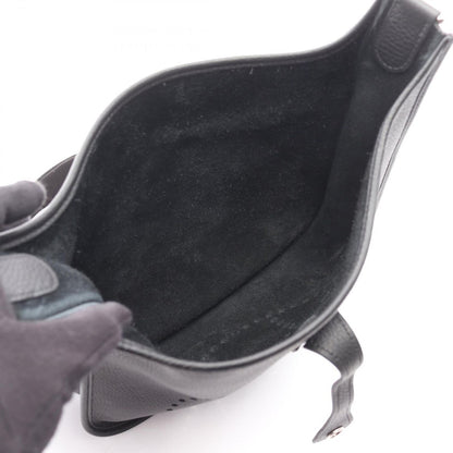 Hermes Shoulder Bag Evelyne 3 Trois PM Black Leather — view 3
