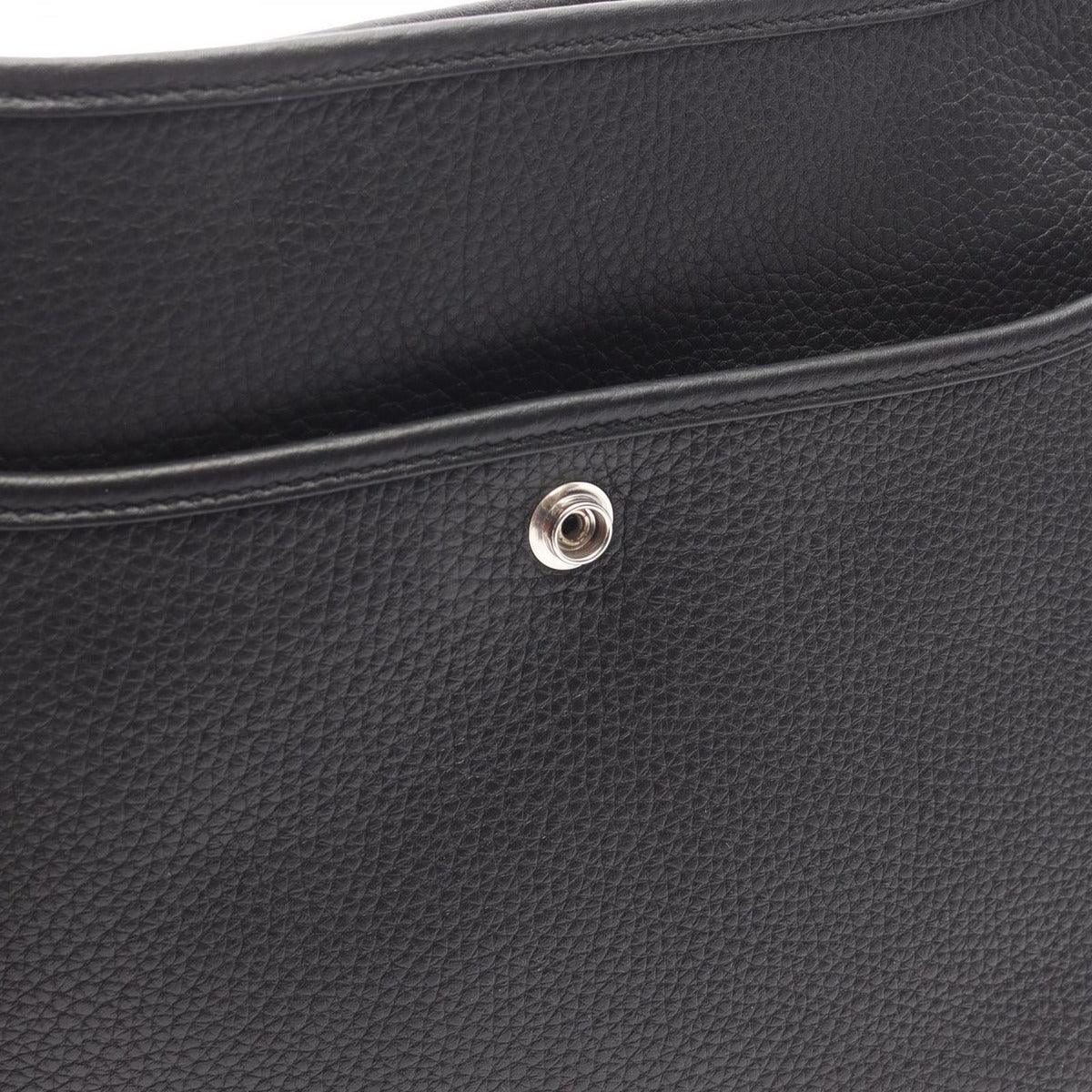 Hermes Shoulder Bag Evelyne 3 Trois PM Black Leather — view 6