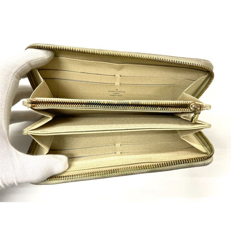 Louis Vuitton Damier Azur Zippy Wallet Round Zip Long — view 7