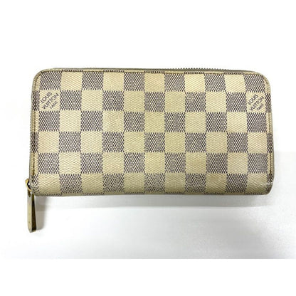 Louis Vuitton Damier Azur Zippy Wallet Round Zip Long
