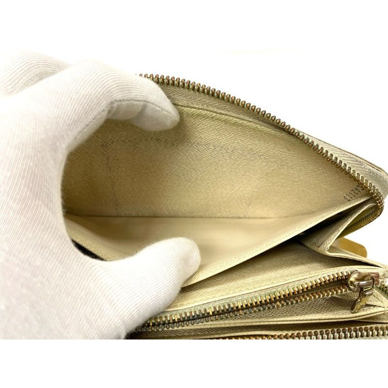Louis Vuitton Damier Azur Zippy Wallet Round Zip Long — view 9