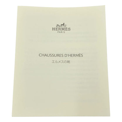 Hermes Story Kelly Hardware Leather Long Boots - 37 - Black - Women's