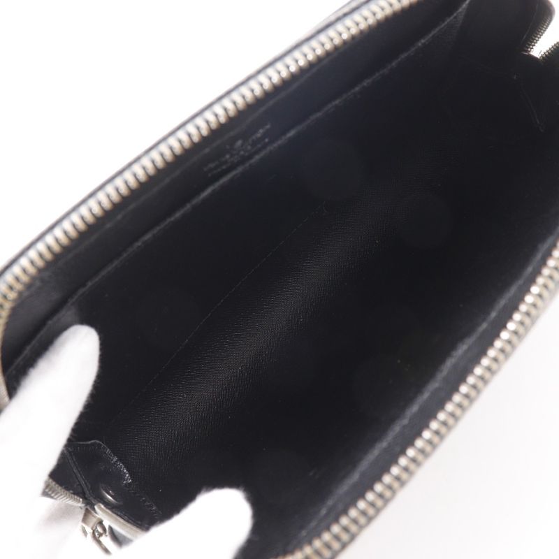 Louis Vuitton Baikal M30182 Taiga Ardoise Black Vi0094 Men's Second Bag