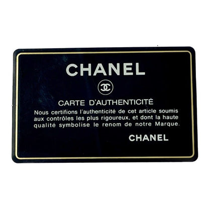 Chanel Matelasse Caviar Skin Coco Mark Round Chain Shoulder Bag Black 367857