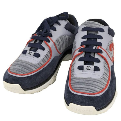 Chanel Sneakers Coco Mark Logo Size 38