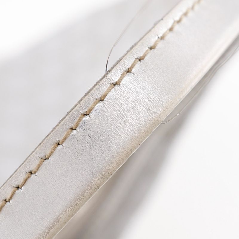 Gucci Interlocking G 182491 GG Canvas Silver Ladies Shoulder Bag