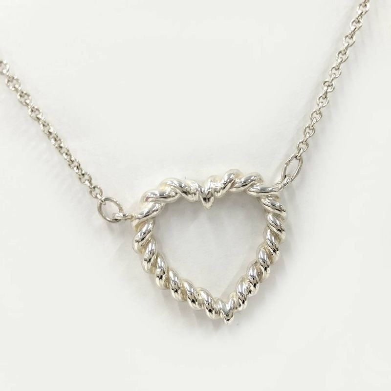 Tiffany & Co Open Heart Necklace SV 925 Silver