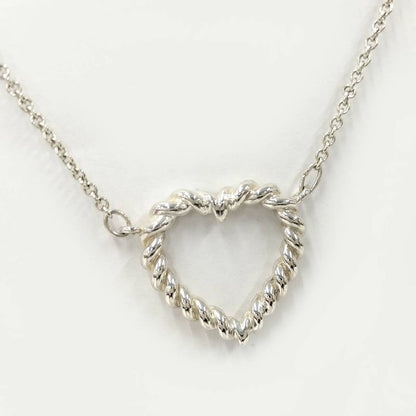 Tiffany & Co Open Heart Necklace SV 925 Silver