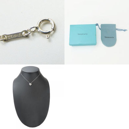 Tiffany & Co Necklace Curved Heart 925 Silver Approx 4.1g Silver Accessories