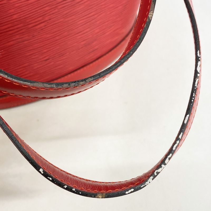 Louis Vuitton Tote Bag Epi Saint Jacques Shopping M52267 Castilian Red Women