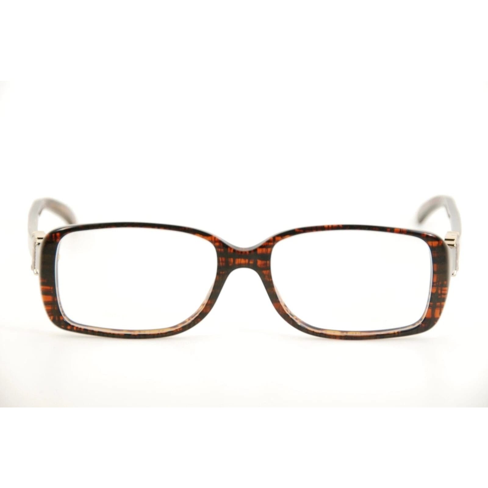 Chanel Glasses 3185 C.1204 52mm Brown Tweed Frames Italy Rx