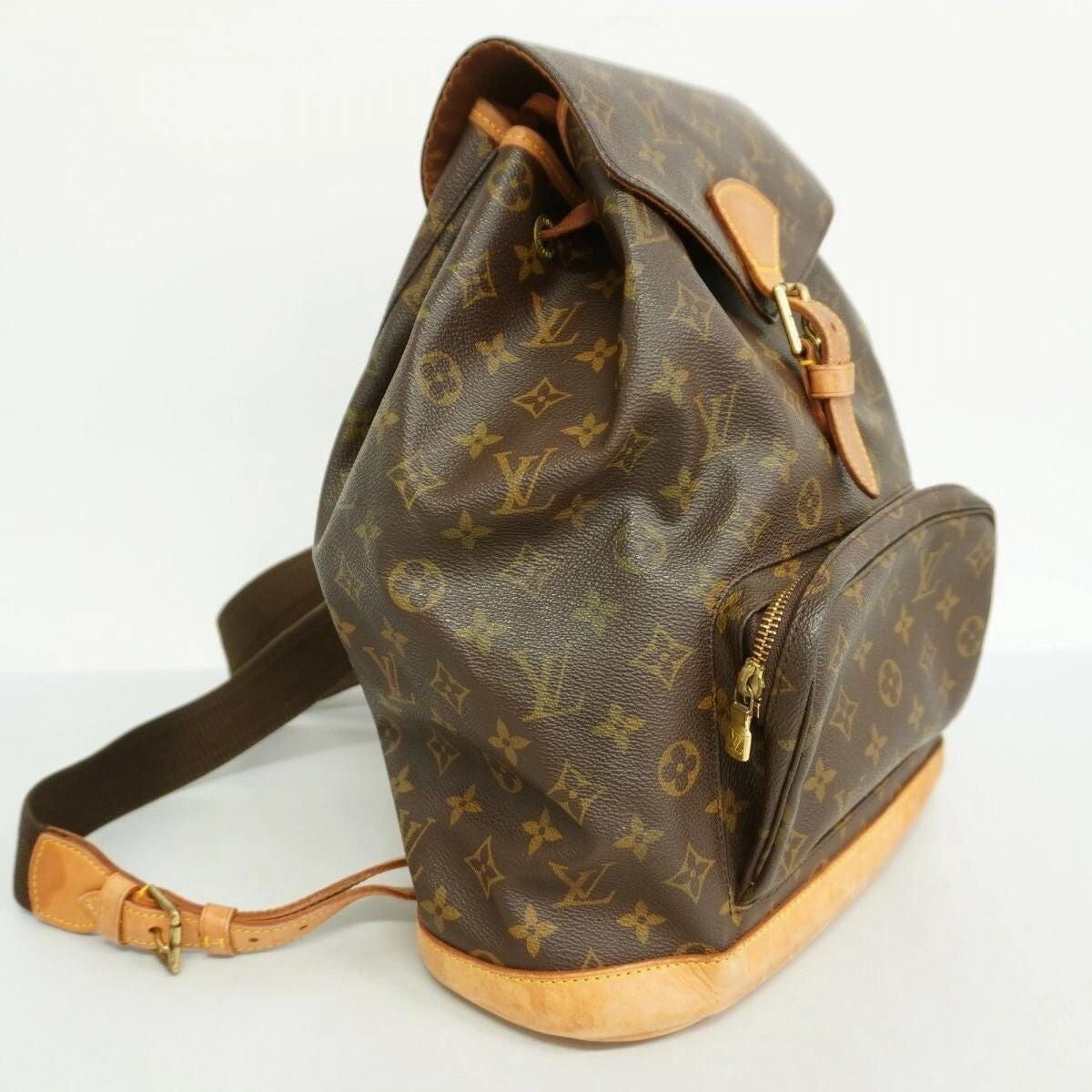 Louis Vuitton Monogram Montsouris GM Backpack Bag LV