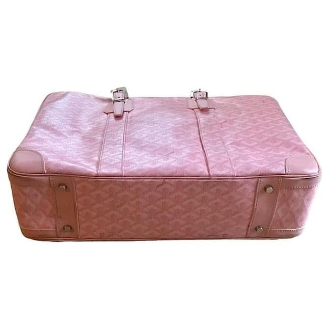 Goyard Ambassade MM Briefcase Pink Sakura