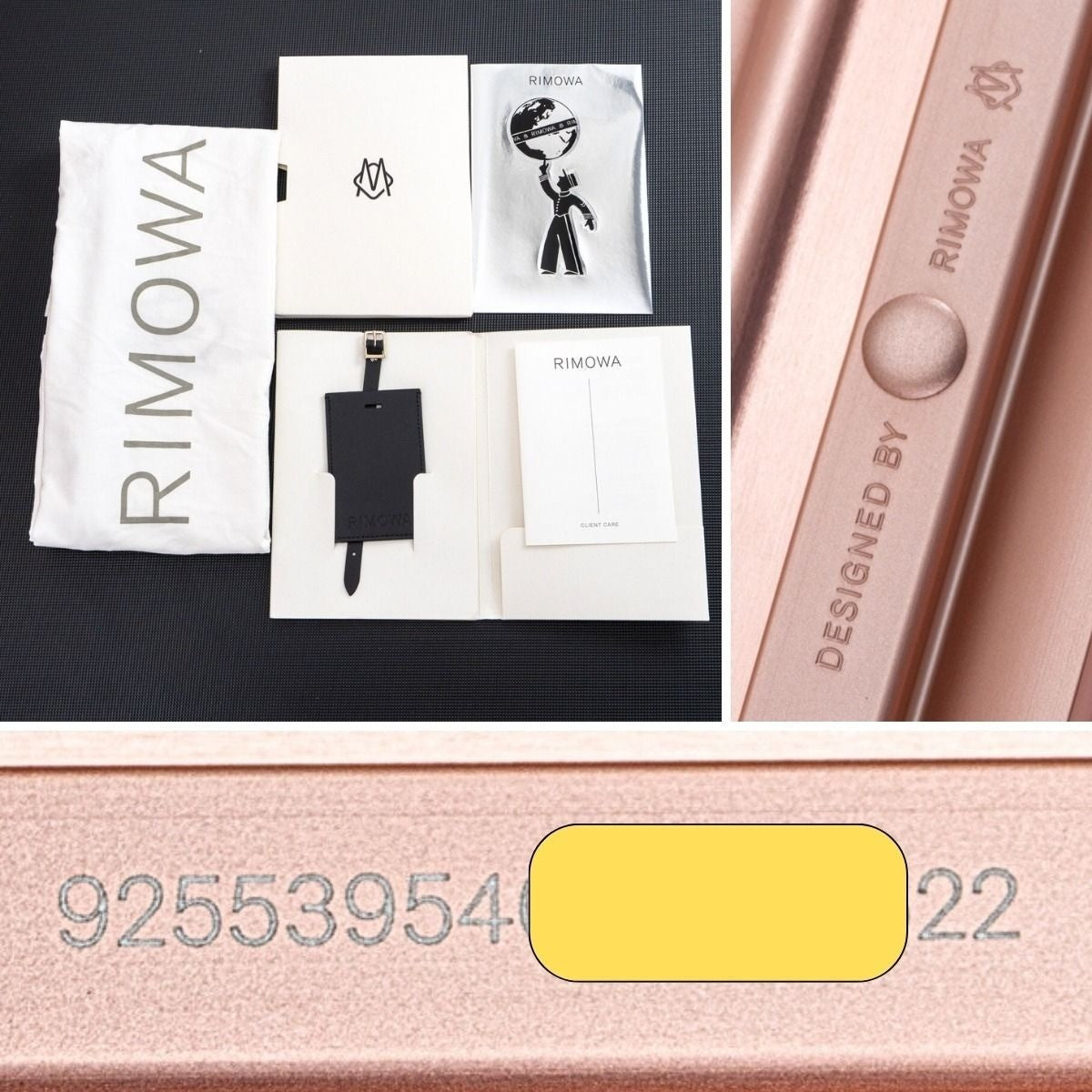 Rare Authentic Rimowa Original Cabin 35l Carry-on Suitcase Travel Luggage Pink