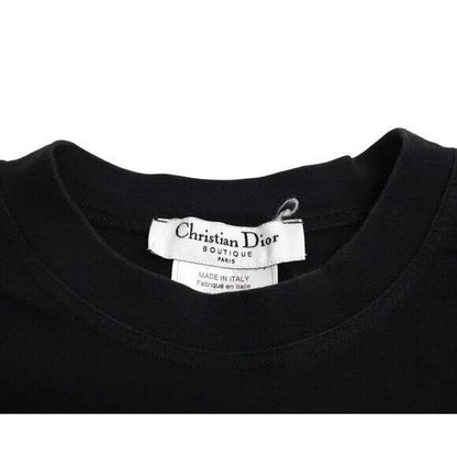 Christian Dior Addict Galliano Short Sleeve Top Shirt Black
