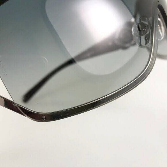 Chanel CC Logo Rhinestone Camellia Sunglasses Shield Gradient Swarovski Crystal