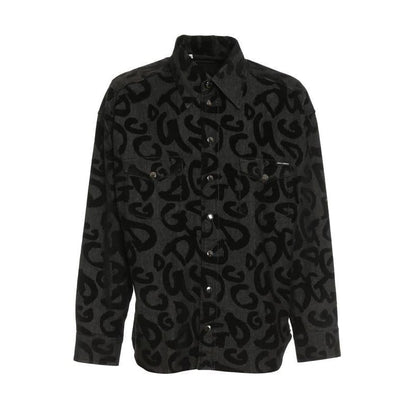 Dolce & Gabbana Denim Jacket 44 Top Chemise Button Up Dress Shirt Men's