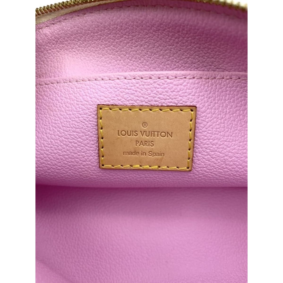Louis Vuitton Multicolor Cosmetic Vanity Makeup Pochette Pouch Bag Y2