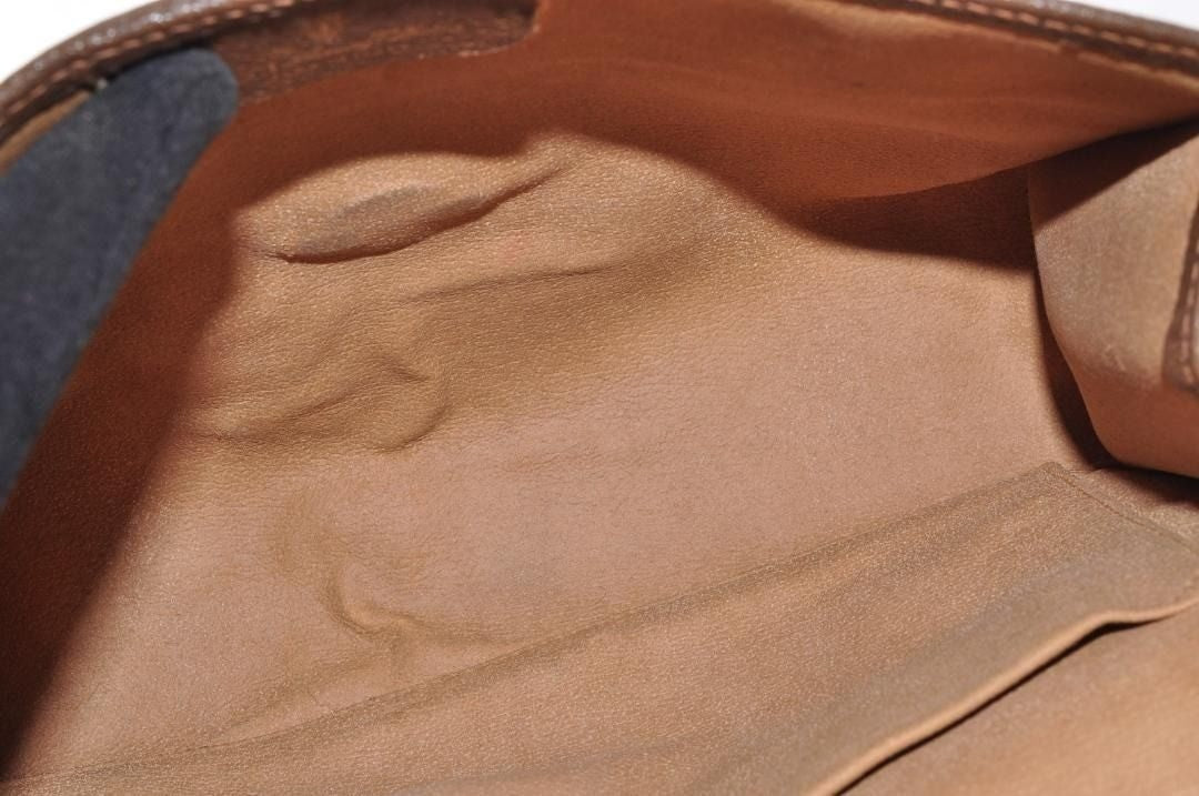 Gucci GG Supreme Ophidia Sherry Line Clutch Bag Wallet Web Canvas Tan