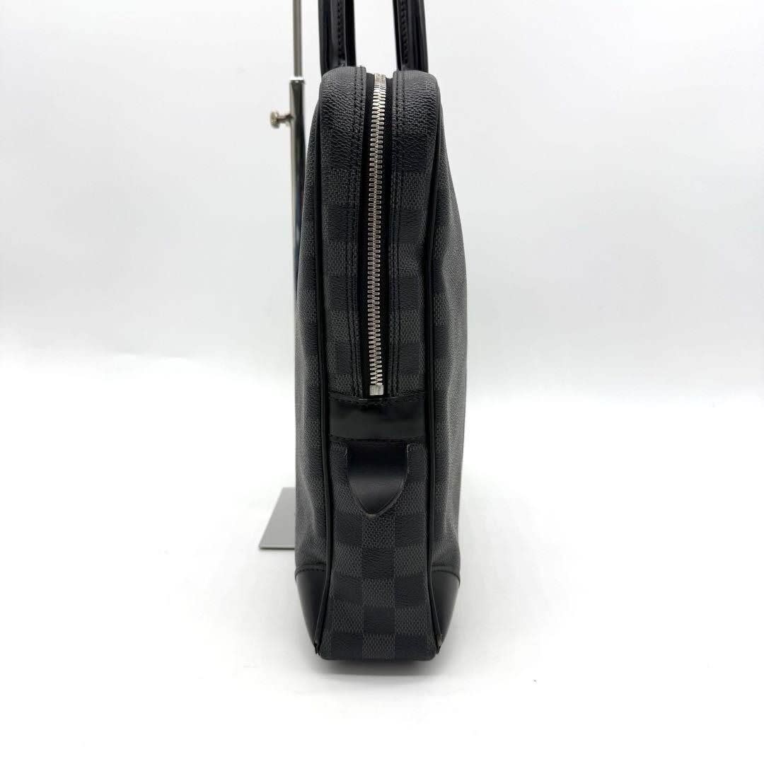 Louis Vuitton Damier Graphite Porto Document Voyage PM Bag Black Mens