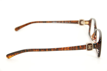Chanel Glasses 3185 C.1204 52mm Brown Tweed Frames Italy Rx