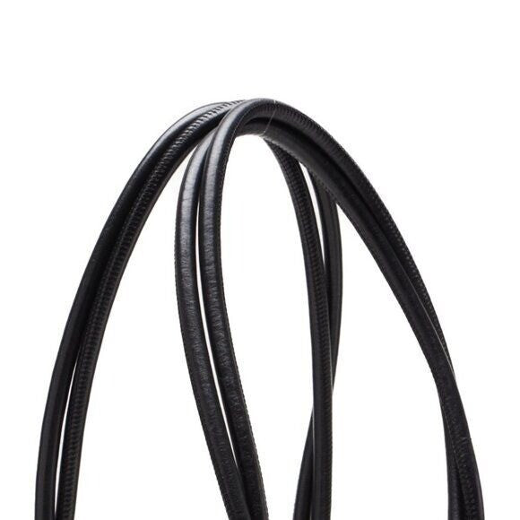 Chanel Cambon Quilted Ligne Shoulder Bowling Bowler Bag Tote White