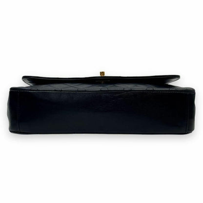 Chanel Vintage Quilted Lambskin Leather Shoulder Bag Chain
