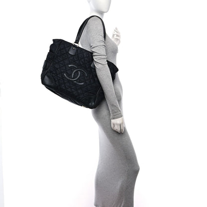 Chanel CC Large Executive Tote Paris New York Calfskin Shoulder Bag