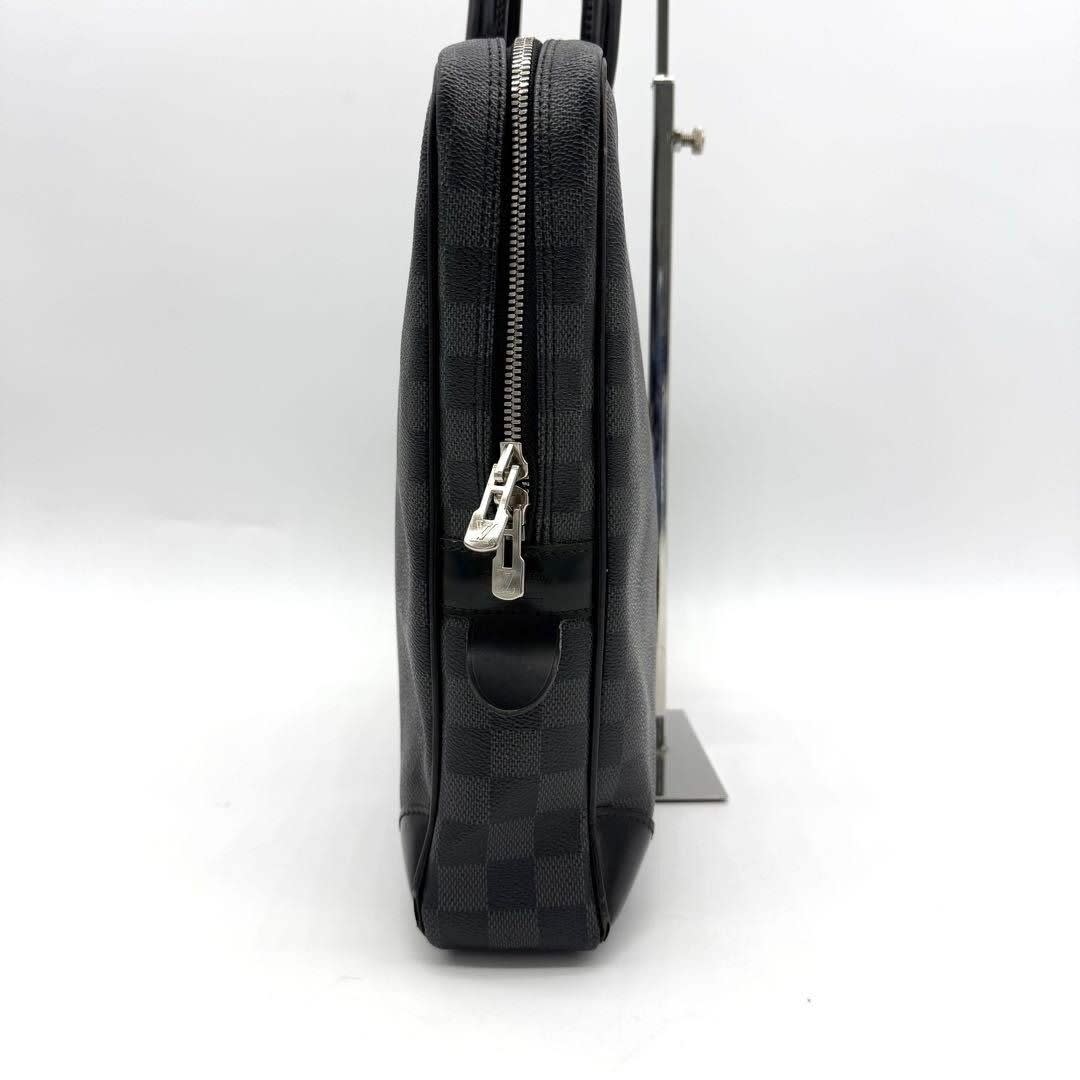 Louis Vuitton Damier Graphite Porto Document Voyage PM Bag Black Mens