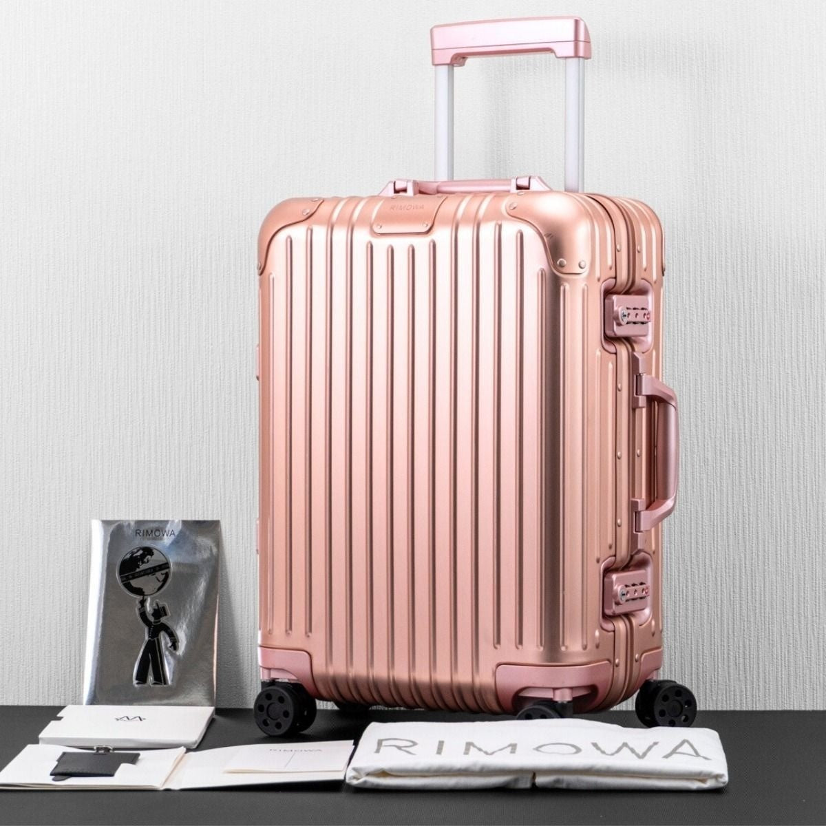 Rare Authentic Rimowa Original Cabin 35l Carry-on Suitcase Travel Luggage Pink
