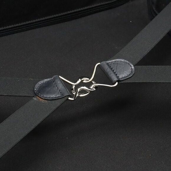 Chanel CC Quilted Nylon Luggage Carry-on Trolley Wheels Travel Bag