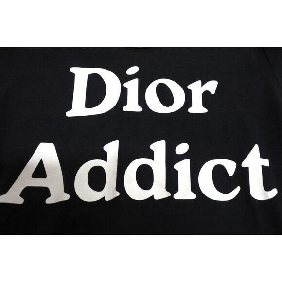 Christian Dior Addict Galliano Short Sleeve Top Shirt Black
