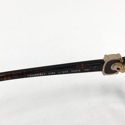 Chanel Glasses 3185 C.1204 52mm Brown Tweed Frames Italy Rx