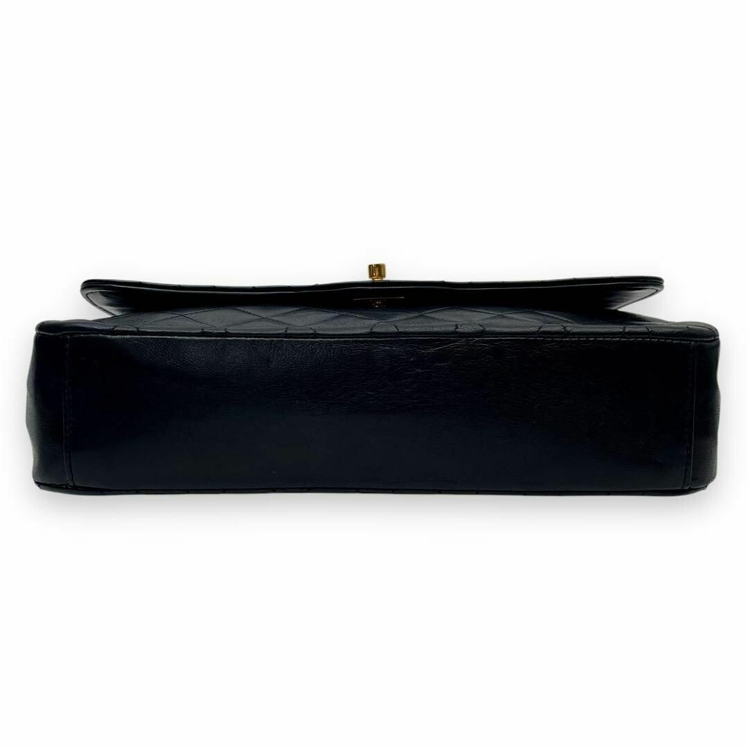 Chanel Vintage Matelasse Lambskin Leather Quilted Shoulder Bag Chain