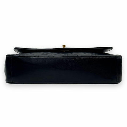 Chanel Vintage Matelasse Lambskin Leather Quilted Shoulder Bag Chain