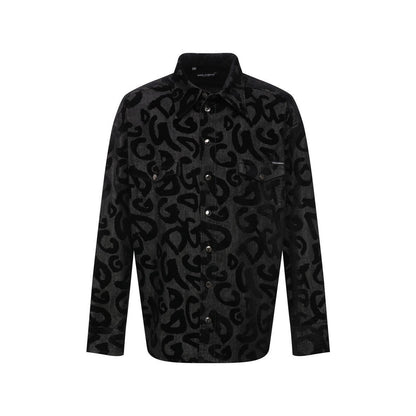 Dolce & Gabbana Denim Jacket 44 Top Chemise Button Up Dress Shirt Men's