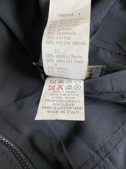 Fendi Vintage Zucca Monogram Reversible Jacket Trench Coat Brown